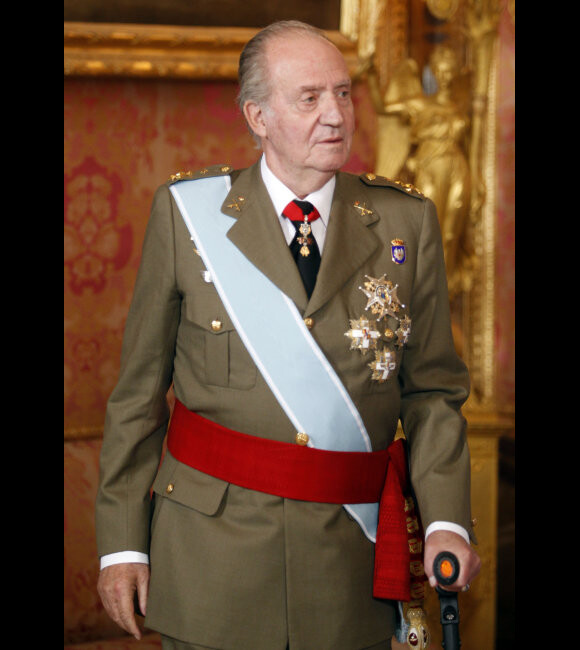 Le roi Juan Carlos en octobre 2011 à Madrid