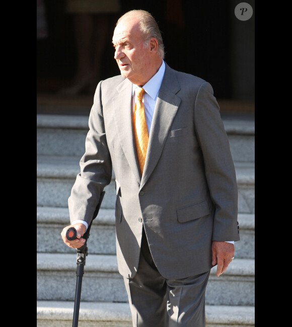 Le roi Juan Carlos en août 2011 à Madrid