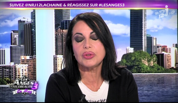 Marie-France sur le plateau des Anges de la télé - Le Mag le jeudi 24 novembre 2011 sur NRJ 12