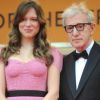 Léa Seydoux et Woody Allen, le 11 mai 2011 à Cannes.