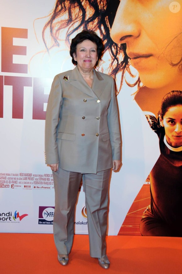 Roselyne Bachelot en mars 2011, avant son régime draconien.