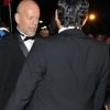 Bruce Willis très élégant lors de son arrivée au Bal des débutantes à l'hôtel de Crillon à Paris. Le 26 novembre 2011