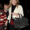 Kate Moss quitte sa maison où elle a inspecté les travaux. Le 30 novembre 2011