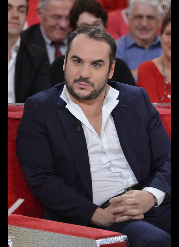 François-Xavier Demaison dans l'émission Vivement Dimanche diffusée le 4 décembre 2011 - au Studio Gabriel le 1er décembre 211