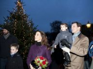 La princesse Marie : Rayonnante avec les deux hommes de sa vie pour lancer Noël