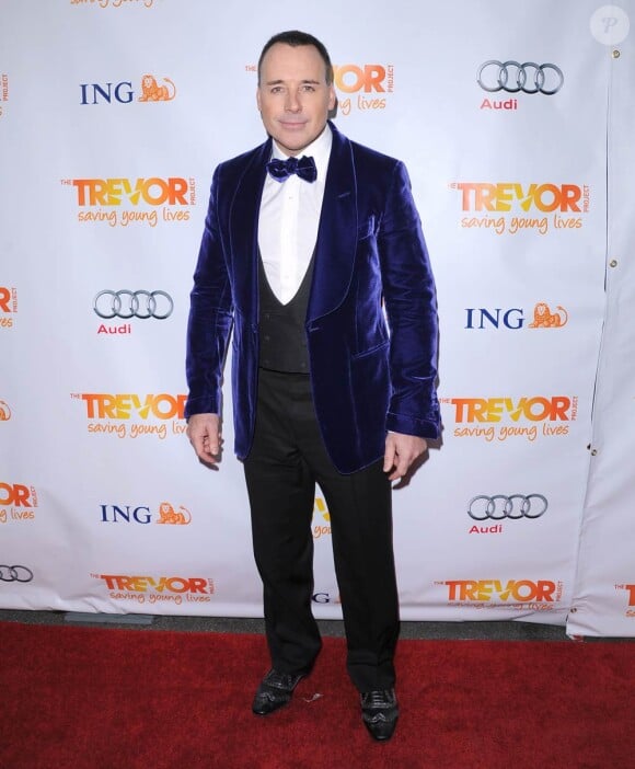David Furnish lors de la soirée Trevor Live, à Los Angeles, le 4 décembre 2011.