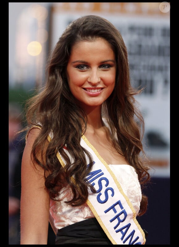 Malika Ménard (Miss France 2010) : à Deauville en septembre 2010