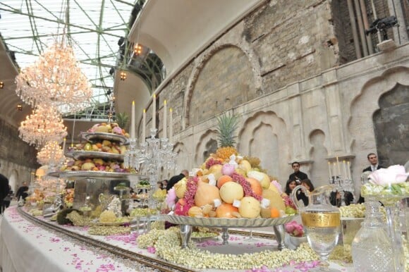 Banquet inoubliable au défilé Chanel Paris-Bombay au Grand Palais