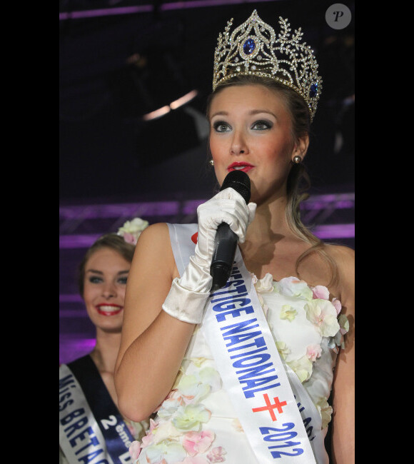 Christelle Roca, Miss Prestige National, lors de son sacre le 4 décembre 2011