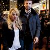 Gérard Piqué et sa girlfriend Shakira en novembre 2011.