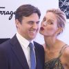 Karolina Kurkova et son amoureux lors de l'événement Ferragamo à Mexico City le 7 décembre 2011