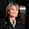 Patricia Kaas accueille les premiers voyageurs de la ligne Paris-Berlin-Moscou, à la gare de l'Est à Paris, le 13 décembre 2011.