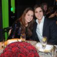 Anouchka Delon et Julien lors du dîner de l'Avant chez Castel, le 14 décembre 2011.