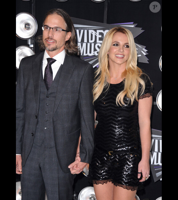 Britney Spears et Jason Trawick, en août 2011 à Los Angeles.