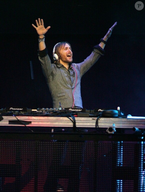 David Guetta à Sunrise le 10 décembre 2011