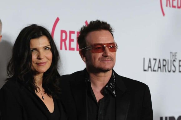Bono et sa femme Ali Hewon à New York, le 6 mai 2010.