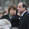 François Hollande et Ségolène Royal à Cluny, le 26 novembre 2011.
