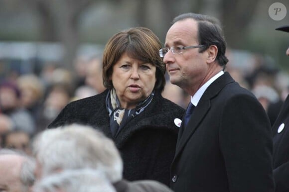 François Hollande et Ségolène Royal à Cluny, le 26 novembre 2011.