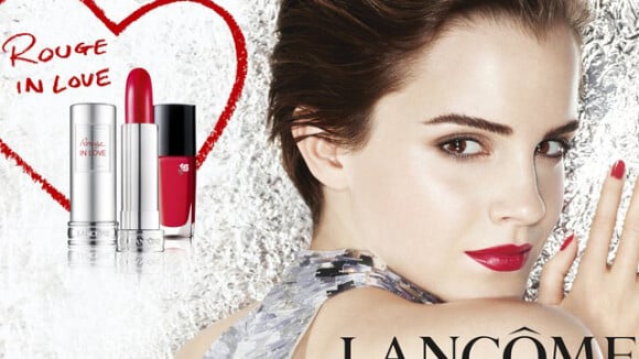 Emma Watson se mue en femme fatale pour Lancôme