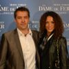 Damian Jones et Noémie Lenoir lors de l'avant-première du film La Dame de fer à Paris le 6 janvier 2012