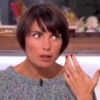 Alessandra Sublet plaisante sur sa nouvelle coupe de cheveux trop craquante dans C à vous sur France 5 le lundi 9 janvier 2012