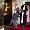 La reine Margrethe, entourée de son mari le prince Henrik, de son fils et héritier le prince Frederik, de sa belle-fille la princesse Mary et de son petit-fils le prince Henrik, inaugurait le 11 janvier 2012 une exposition consacrée à ses 40 ans de règne, au château de Frederiksborg.