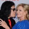 Gene Simmons de Kiss et son épouse Shannon Tweed aux People's Choice Awards, à Los Angeles, le 11 janvier 2012.