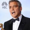 George Clooney aux Golden Globes à Los Angeles, le 15 janvier 2012.