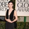 Rooney Mara en robe Nina Ricci arrive aux Golden Globes 2012