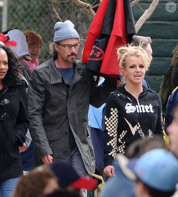 Jason Trawick et Britney Spears en mars 2011