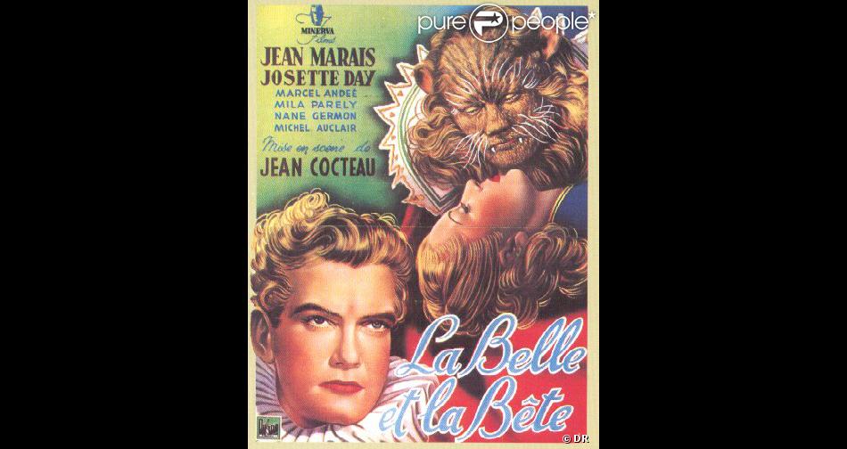 Affiche La Belle Et La Bete Cocteau L'affiche du film La Belle et la Bête de Jean Cocteau - Purepeople