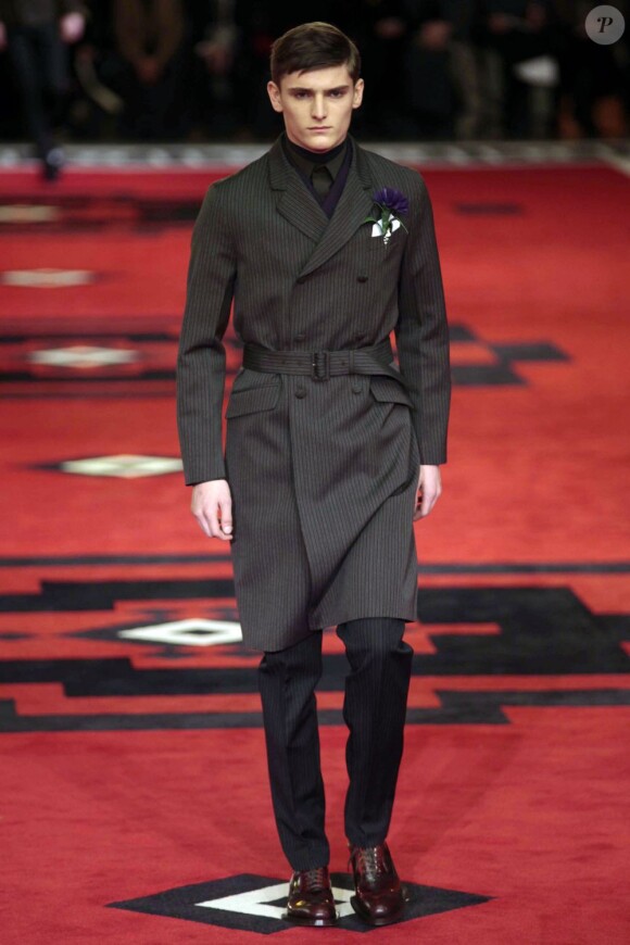 Défilé Prada automne-hiver 2012 à Milan, le 15 janvier 2012.