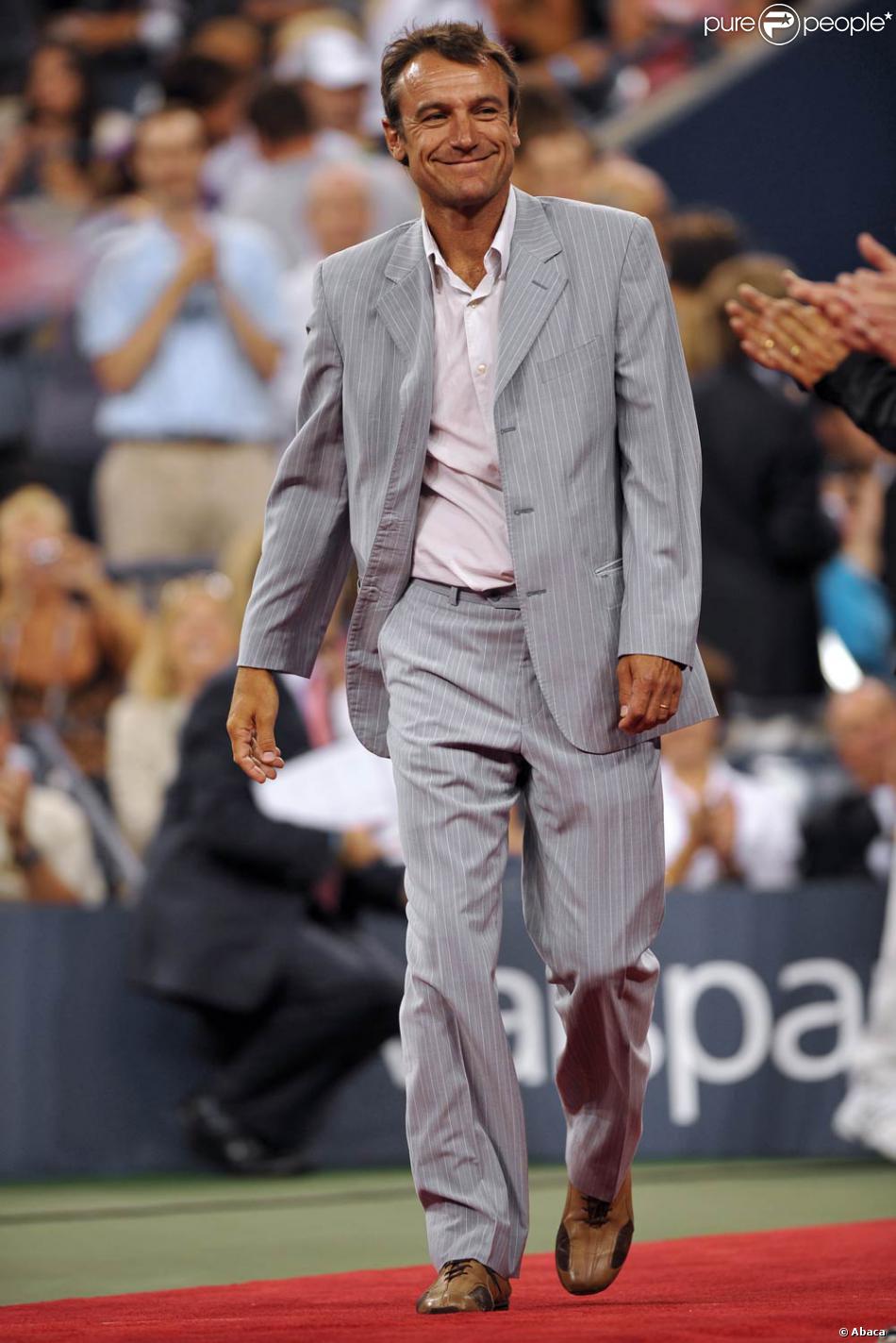 Mats Wilander (photo en août 2008 à l'US Open), légende du tennis