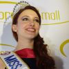 Delphine Wespiser, Miss France 2012, jeudi 12 janvier 2012 en visite dans le prestigieux Morocco Mall de Casablanca au Maroc