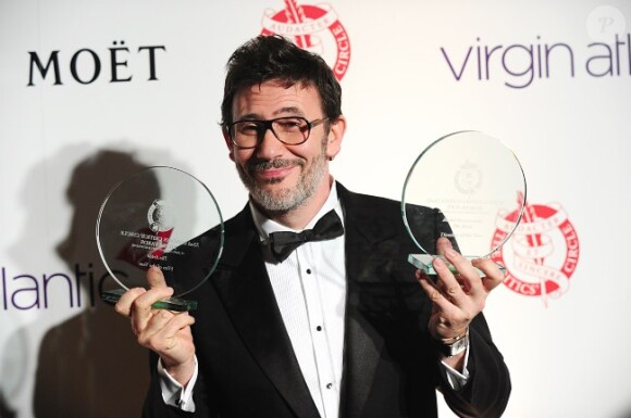 Michel Hazanavicius lors des London Film Critics' Circle Awards le 19 janvier 2012