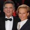 Christine Ockrent et Alain de Pouzilhac à Cannes le 15 mai 2009.