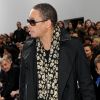 Le rappeur/acteur JoeyStarr était au premier rang du défilé Dior Homme à Paris, le 21 janvier 2012.