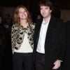 Natalia Vodianova et Antoine Arnault lors du défilé Etam lingerie à Paris le 23 janvier 2012