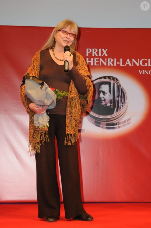 Marina Vlady lors des Rencontres Internationales de Cinéma de Vincennes, le 27 janvier 2012
