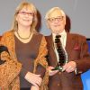 Roger Carel et Marina Vlady lors des Rencontres Internationales de Cinéma de Vincennes, le 27 janvier 2012