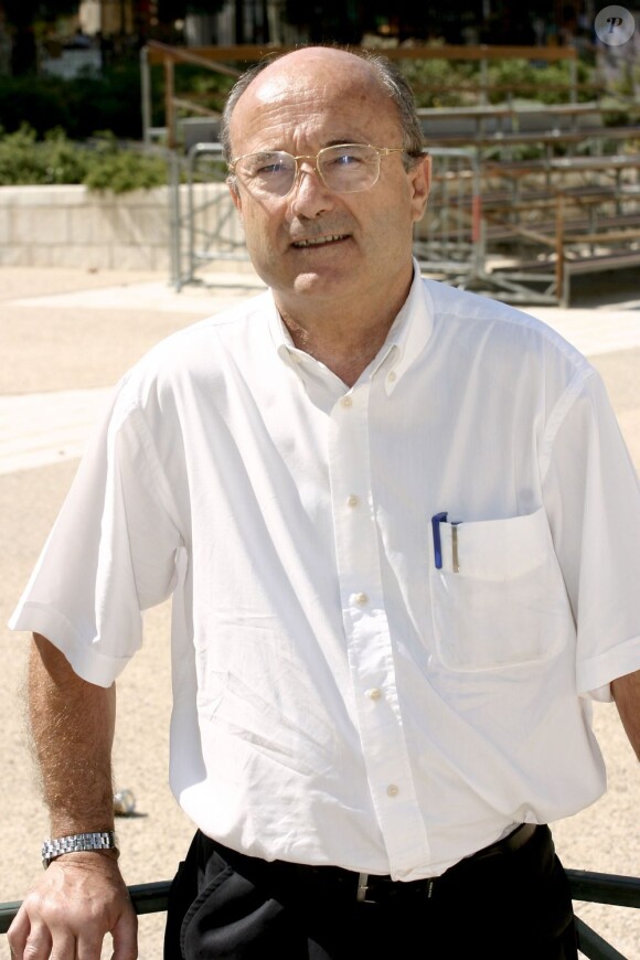 Jacques Bompard, maire d'Orange en 2005