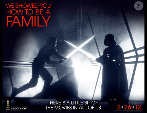 Affiche promotionnelle des Oscars 2012 : Star Wars - L'Empire contre-attaque