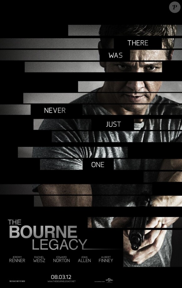 L'affiche de Jason Bourne : L'héritage.