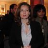 Valérie Trierweiler au dîner du CRIF, à Paris, le 8 février 2012.