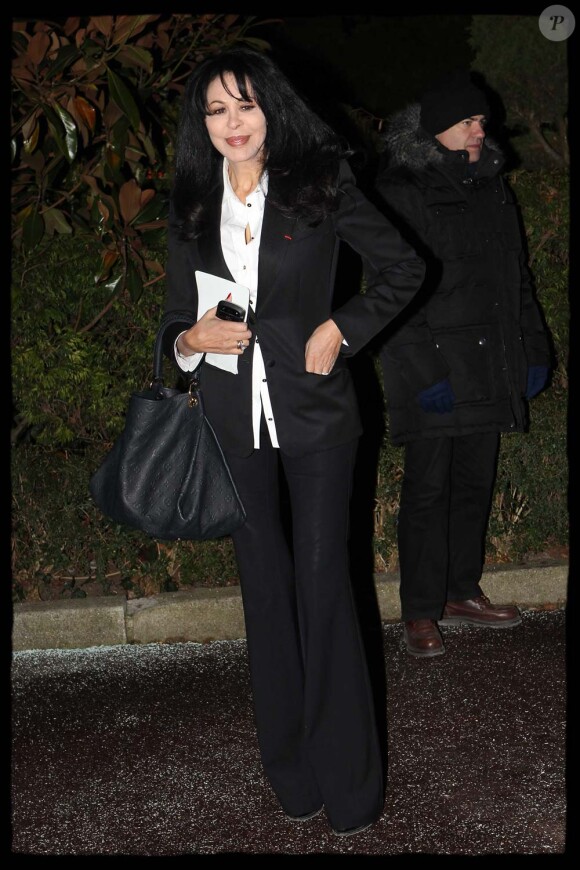 Yamina Benguigui au dîner du CRIF, à Paris, le 8 février 2012.