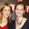 Véronique Mounier et Claire Borotra lors des 25 ans de TV Magazine au Plaza Athenée le 8 février 2012 à Paris