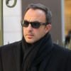 Nikos Aliagas lors des obsèques de Christian Blachas en l'église Notre Dame de Boulogne, le 10 février 2012