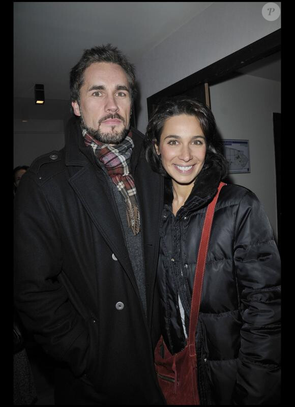 Marie Fugain et son mari Richard Charest, à Paris, en 2009.