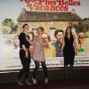 Julie Gayet, Julie Bernard et Vanessa Demouy lors de l'avant-première du film Nos plus belles vacances à Paris le 13 février 2012