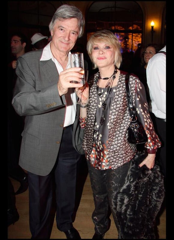 Sophie Darel et son compagnon Jack Anaclet, en octobre 2008 à Paris